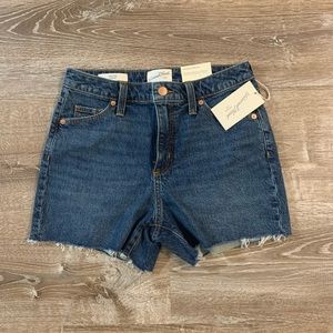 NWT universal threads denim cut off shorts size 2